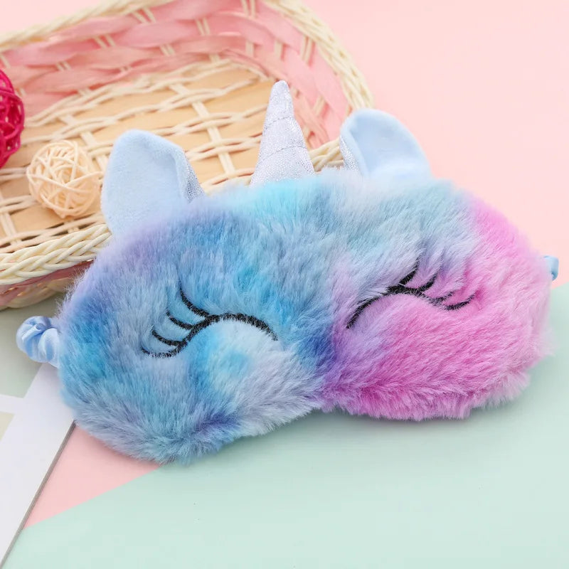 Cute Unicorn Plush Sleep Eye Mask