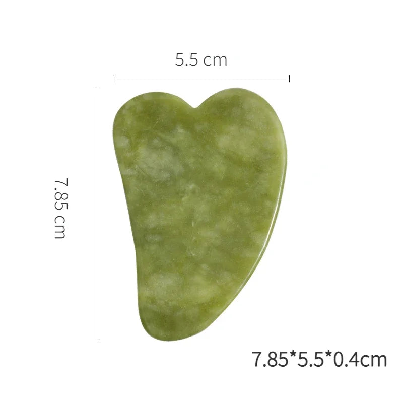 Green Jade Facial Roller (Double Head)