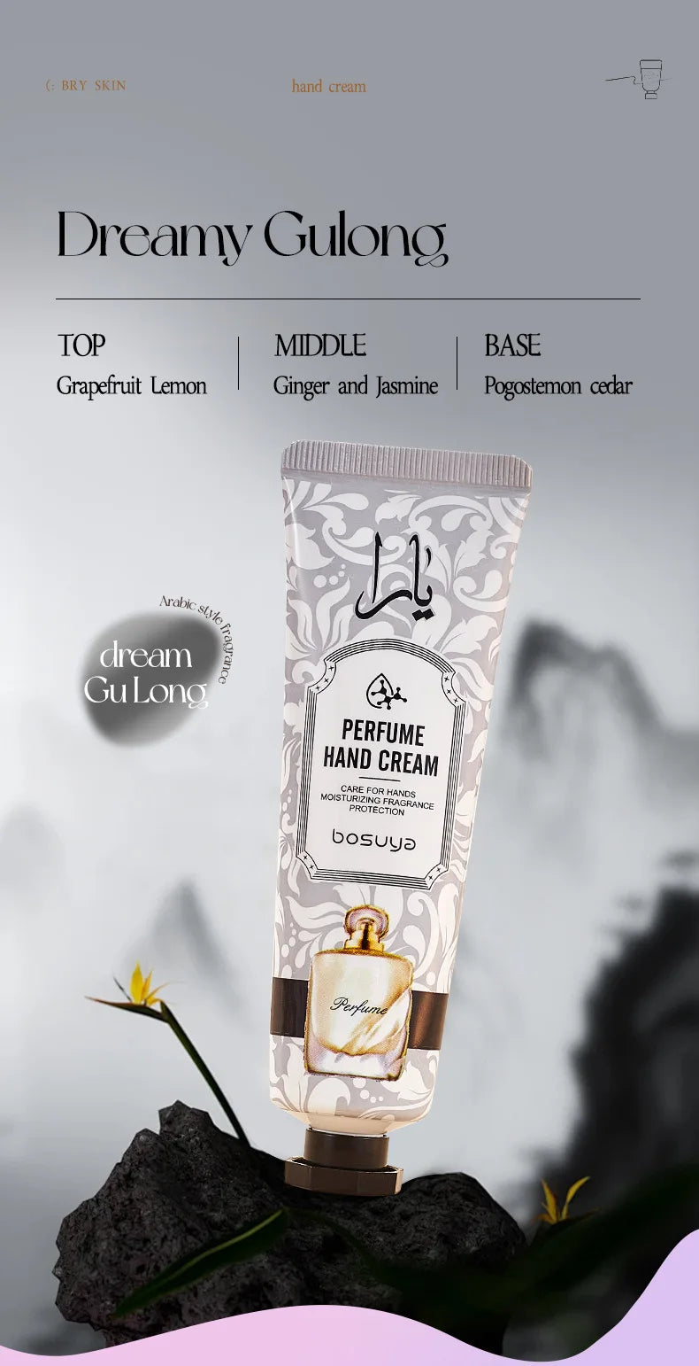 Perfume Hand Cream Set - Moisturizing & Nourishing (5-Pack)