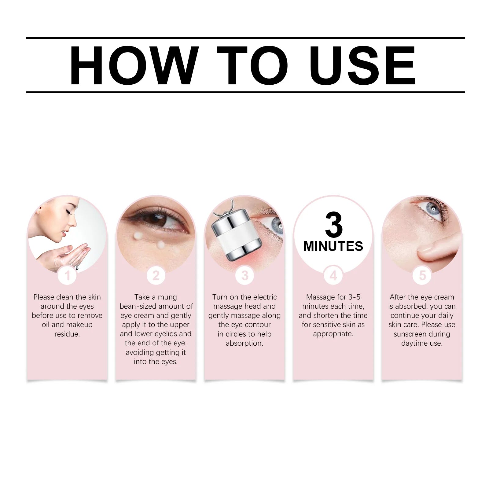 Electric Roller Eye Cream - Firming Anti-Aging Treatment with Massage