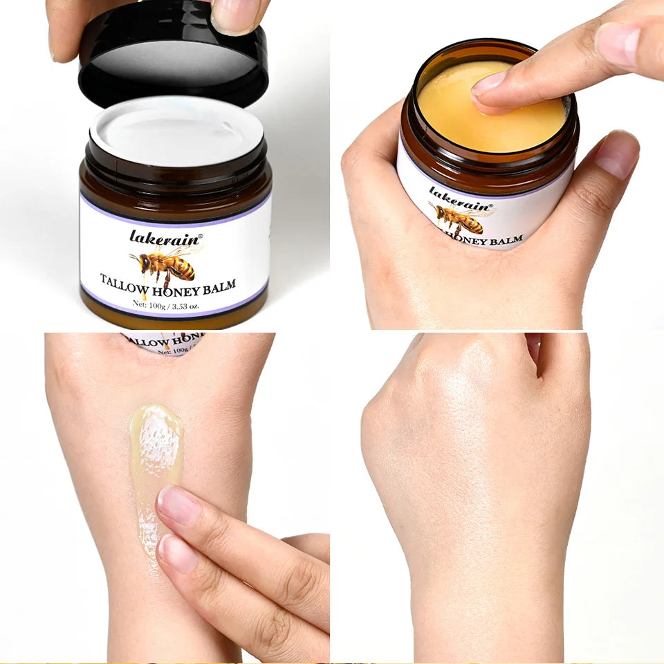Tallow Honey Balm - Nourishing Cream for Dry & Itchy Skin