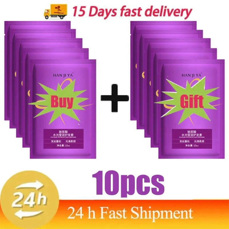 5-Second Magic Keratin & Collagen Hair Mask - Instant Repair for Frizzy & Damaged Hair (3pcs)