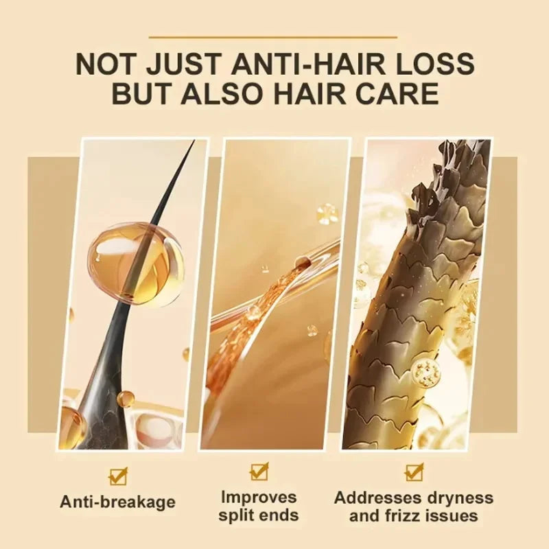 5-Second Magic Keratin & Collagen Hair Mask - Instant Repair for Frizzy & Damaged Hair (3pcs)