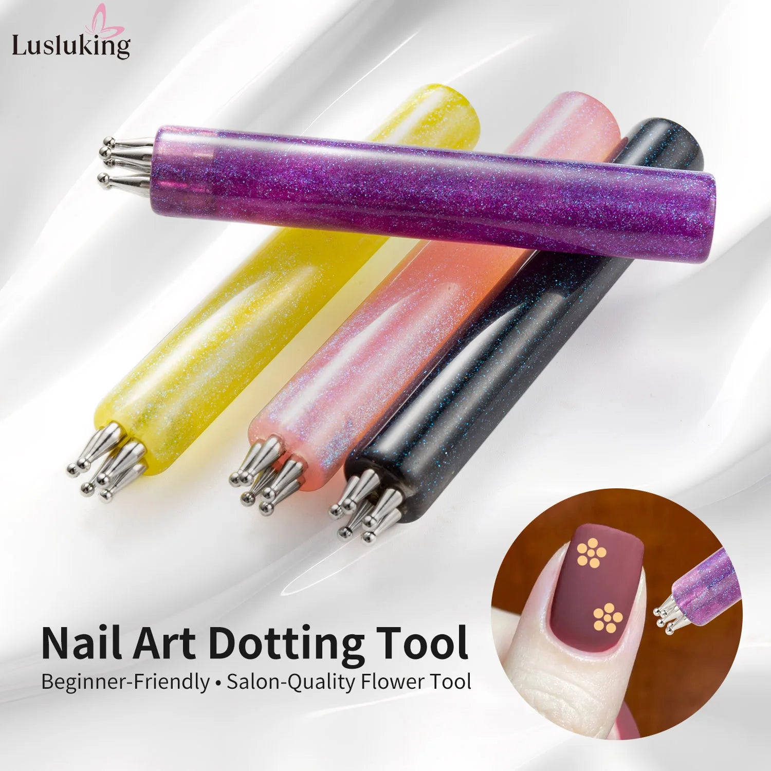 5 Petal Nail Art Dotting Tool (1.8mm Tip)
