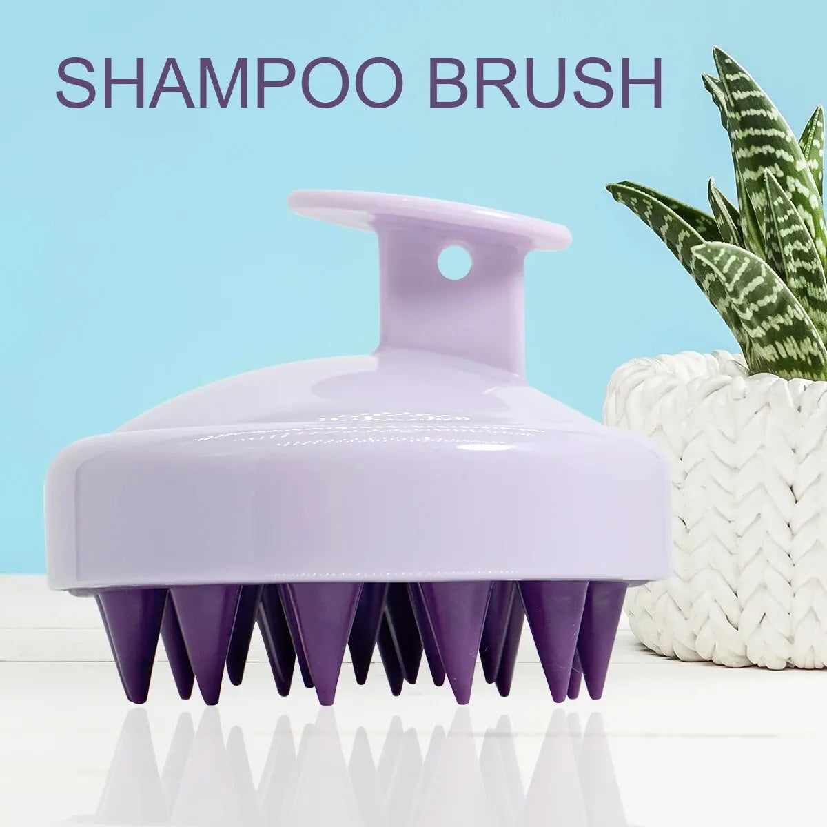 Silicone Scalp Shampoo Massage Brush