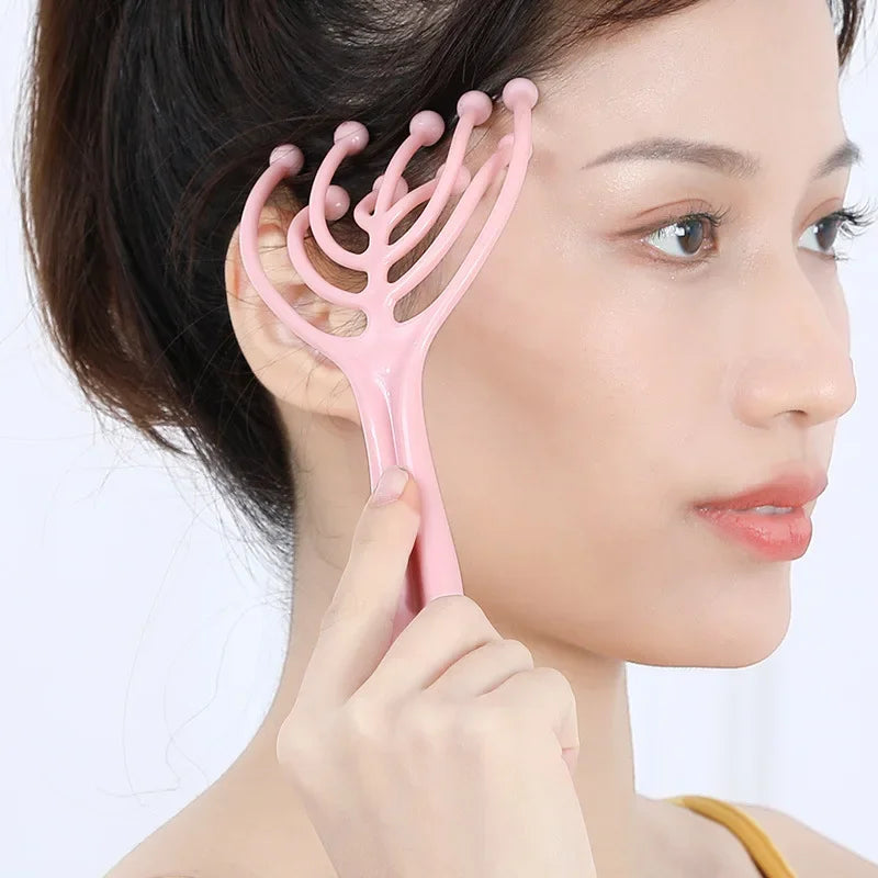 Octopus Head Massage Comb