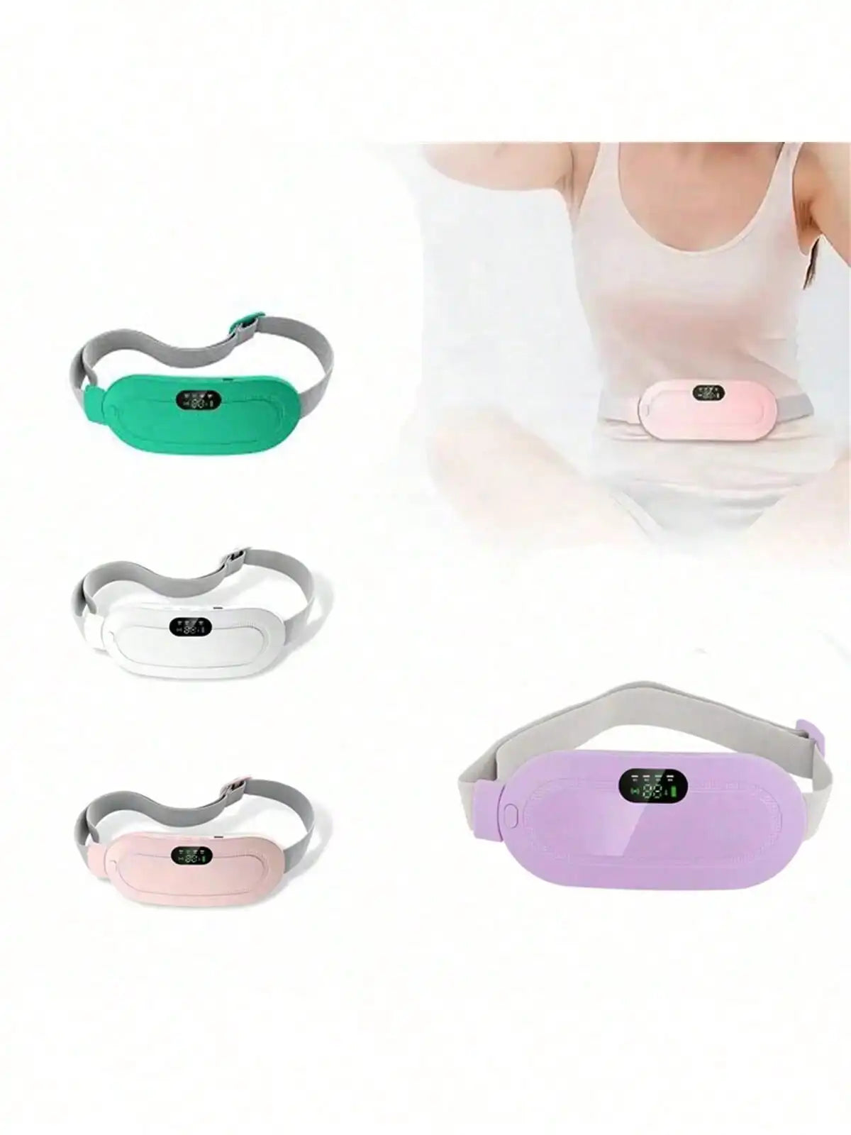 Rechargeable Heating Waist Belt (3-Level Warmth)