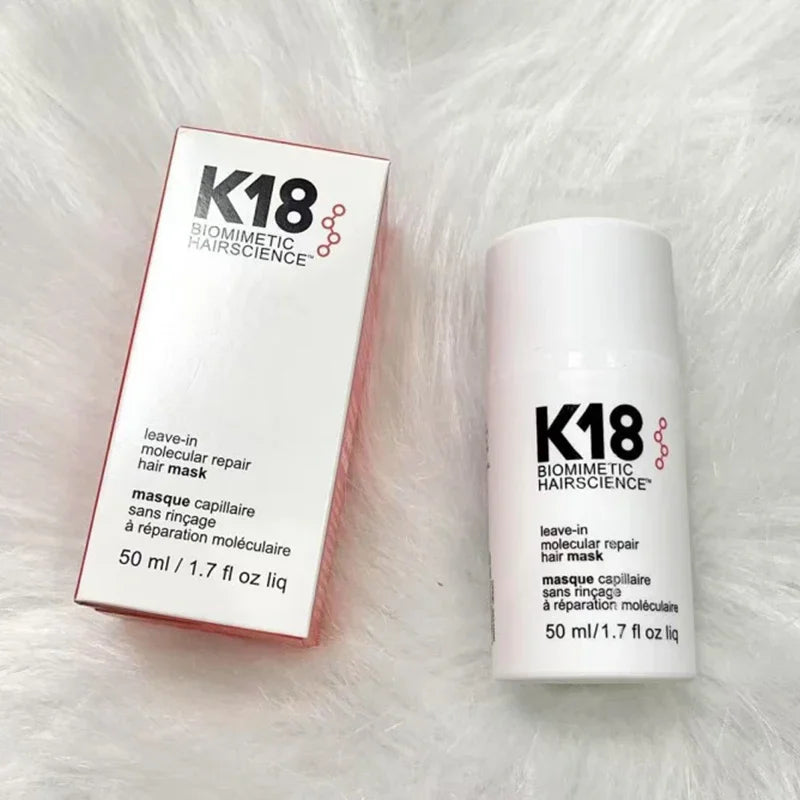 Molecular Repair Leave-In Hair Mask - Deep Keratin Treatment for Healthy Hair