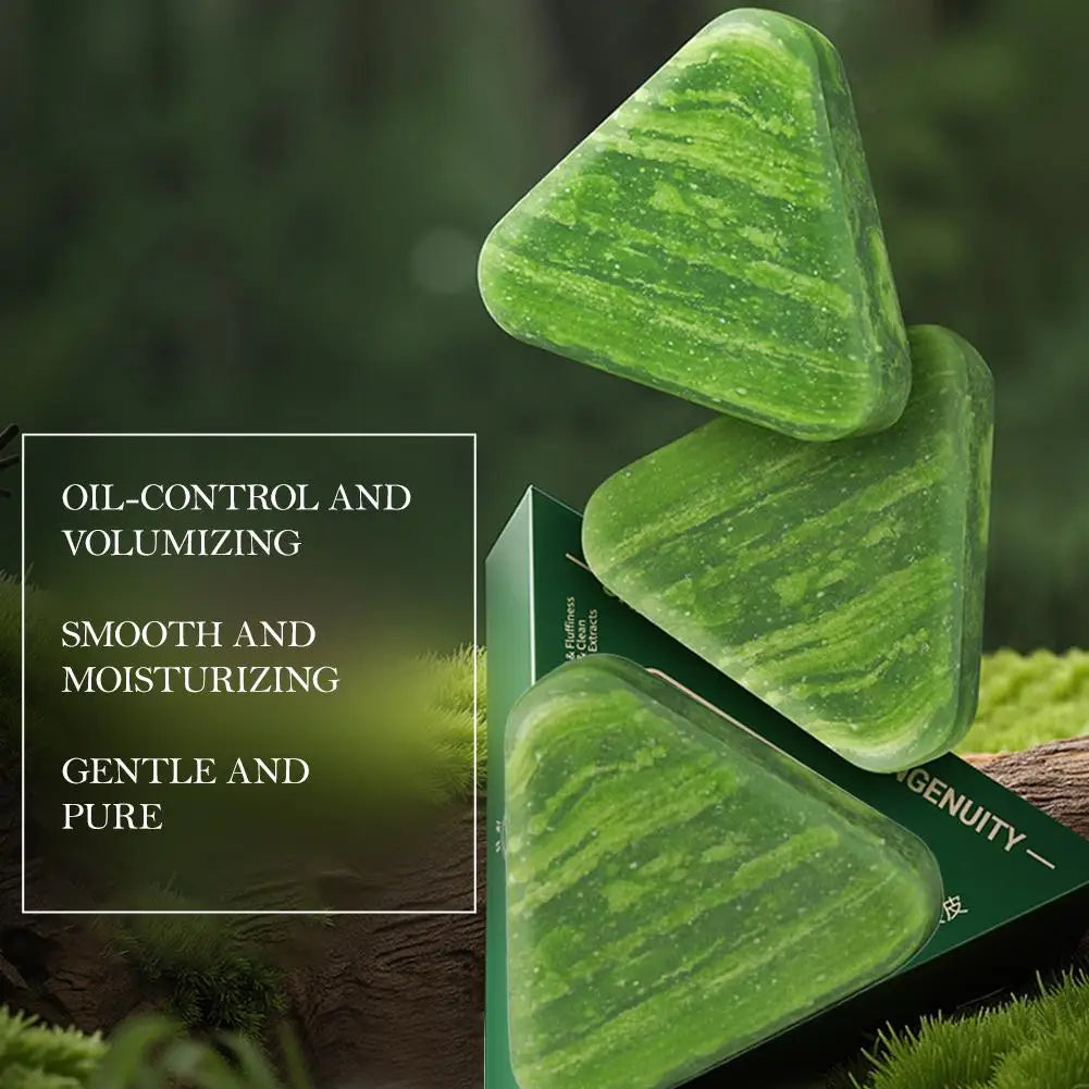 Herbal Shampoo Bar - Cypress & Polygonatum Oil Control Treatment (120g)