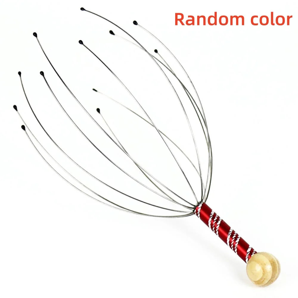 Stainless Steel Octopus Head Massager