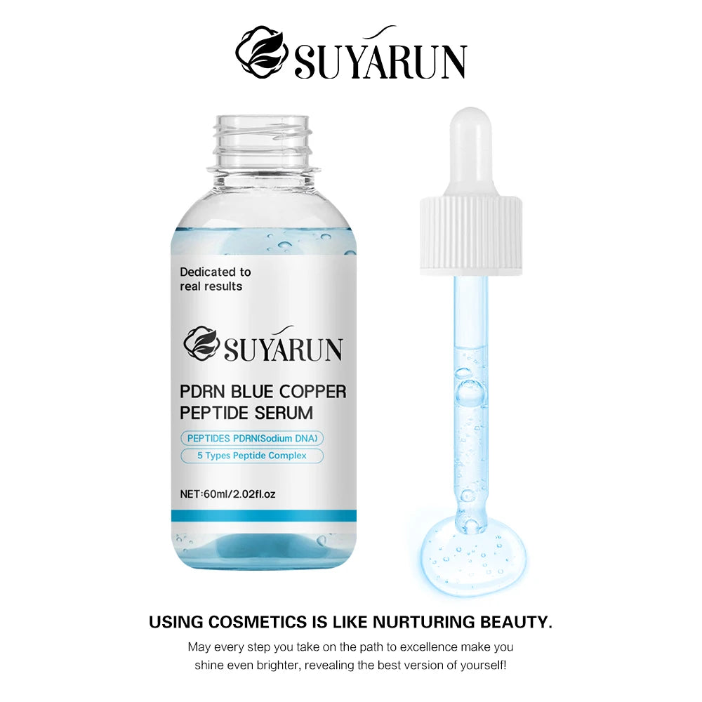 Blue Copper Peptide Vitality Serum - Anti-Aging & Firming Repair Essence