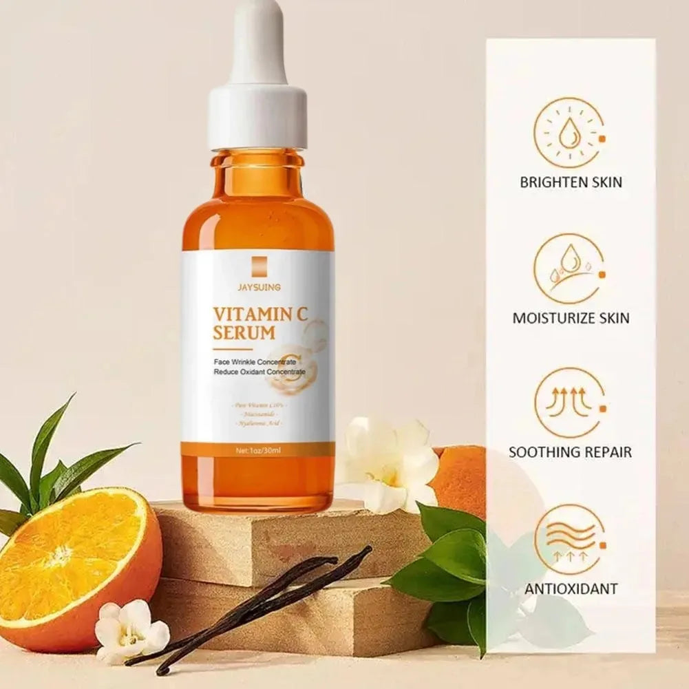 High-Potency Vitamin C Serum: Anti-Aging &amp; Wrinkle Remover Face Essence.