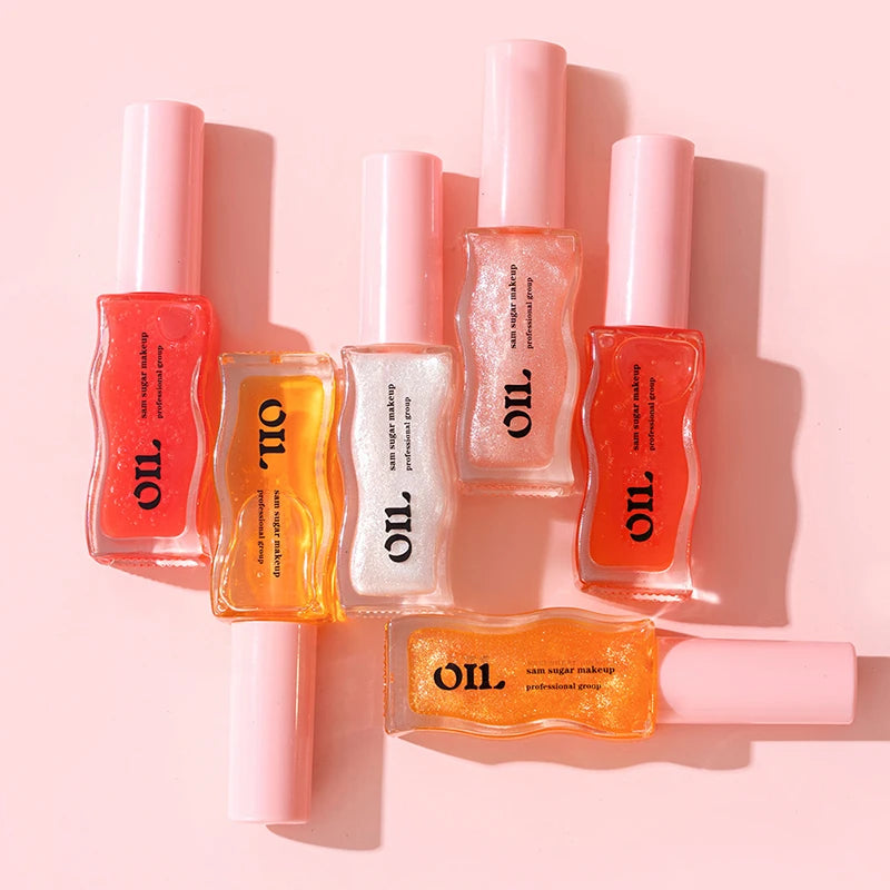 Honey Essence Lip Oil - Moisturizing Fruity Shimmer Gloss
