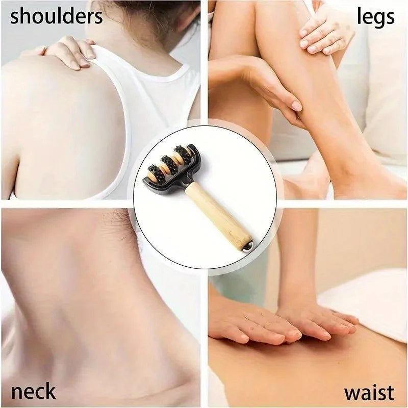 T-Shape Body & Facial Massage Roller