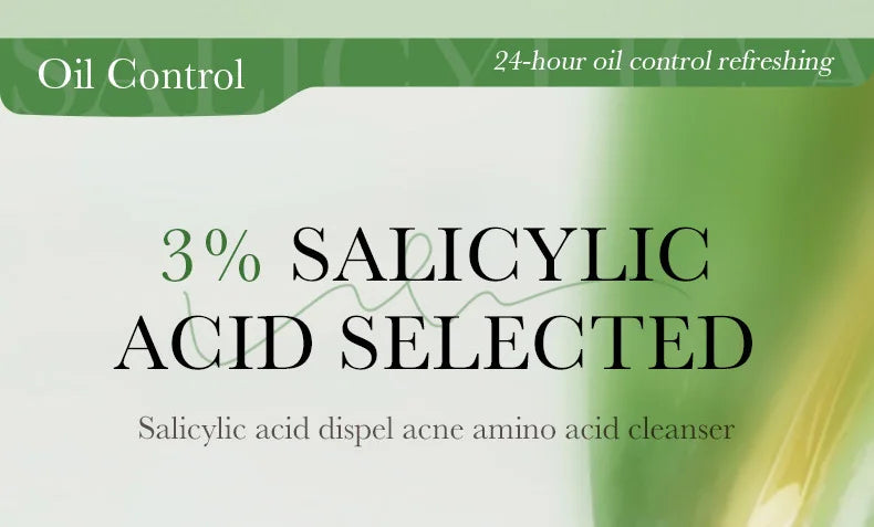 Salicylic Acid Facial Cleanser - Deep Cleansing Foam