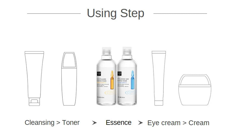 Essence Toner 500ml - Brightening & Hydrating (3 Formulas)