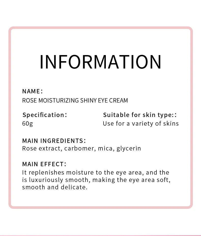 Intensive Eye Recovery Cream - Anti-Dark Circles & Wrinkle Repair