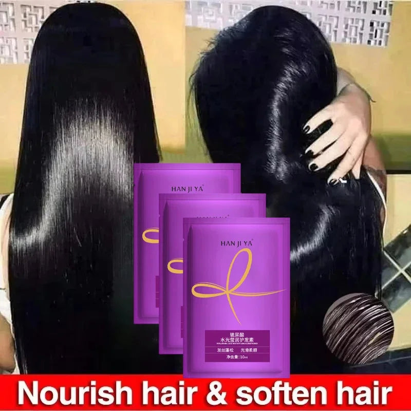 5-Second Magic Keratin & Collagen Hair Mask - Instant Repair for Frizzy & Damaged Hair (3pcs)