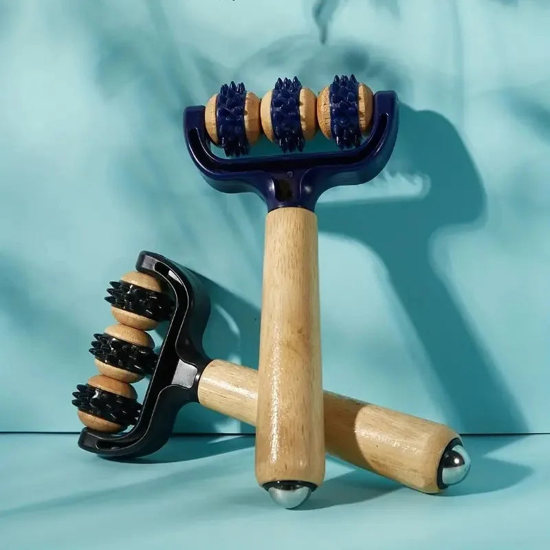 T-Shape Body & Facial Massage Roller