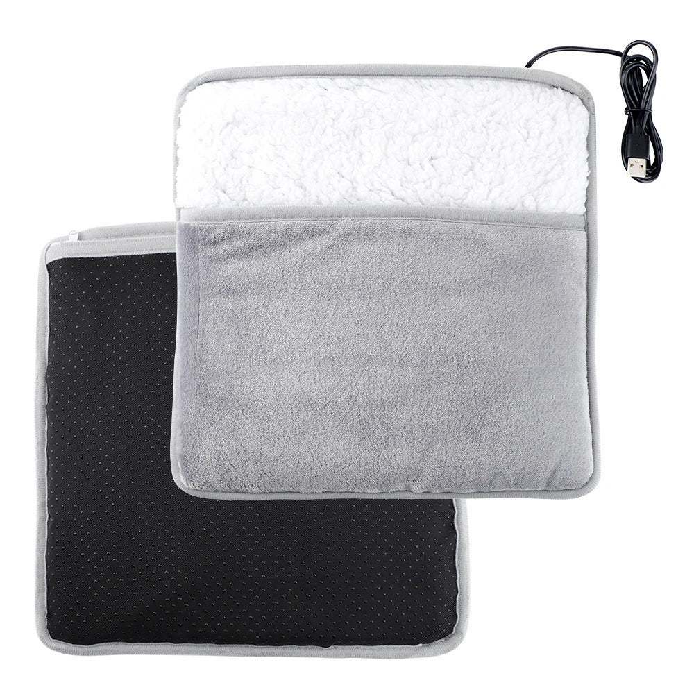 USB Plush Foot Heating Pad