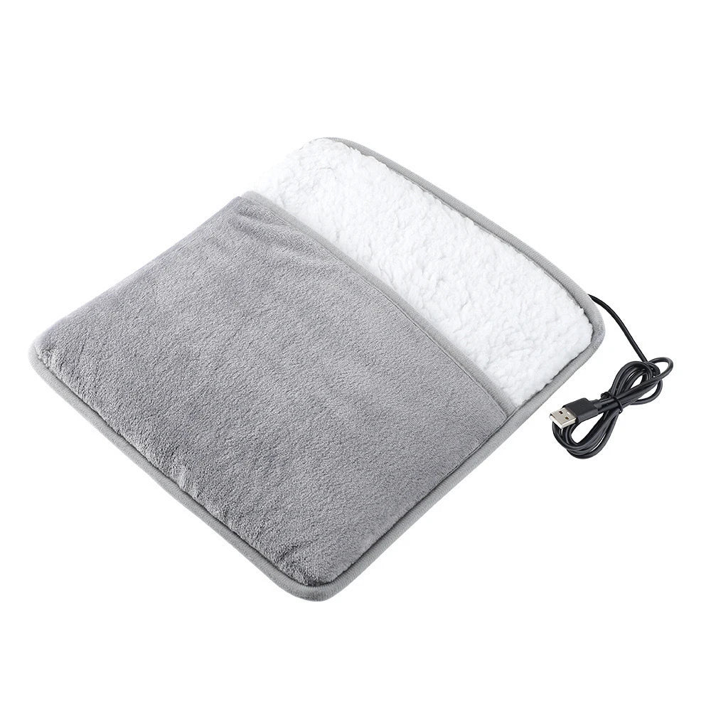 USB Plush Foot Heating Pad