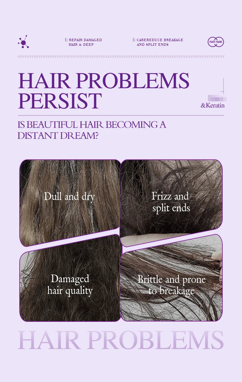 5-Second Magic Hair Mask Travel Pack - Portable Repair for On-the-Go