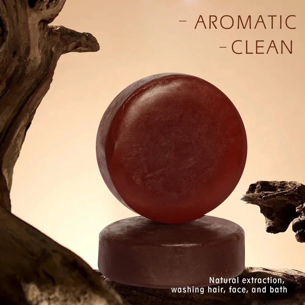 Handmade Essential Oil Soap Set - Sandalwood & Agarwood (2-Pack)