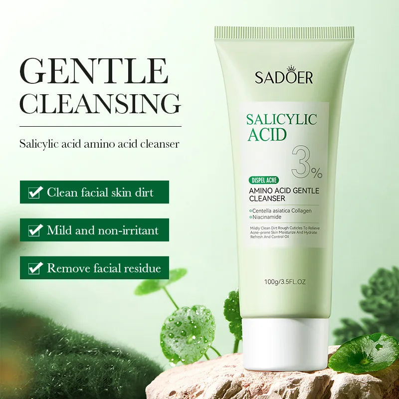 Salicylic Acid Facial Cleanser - Deep Cleansing Foam