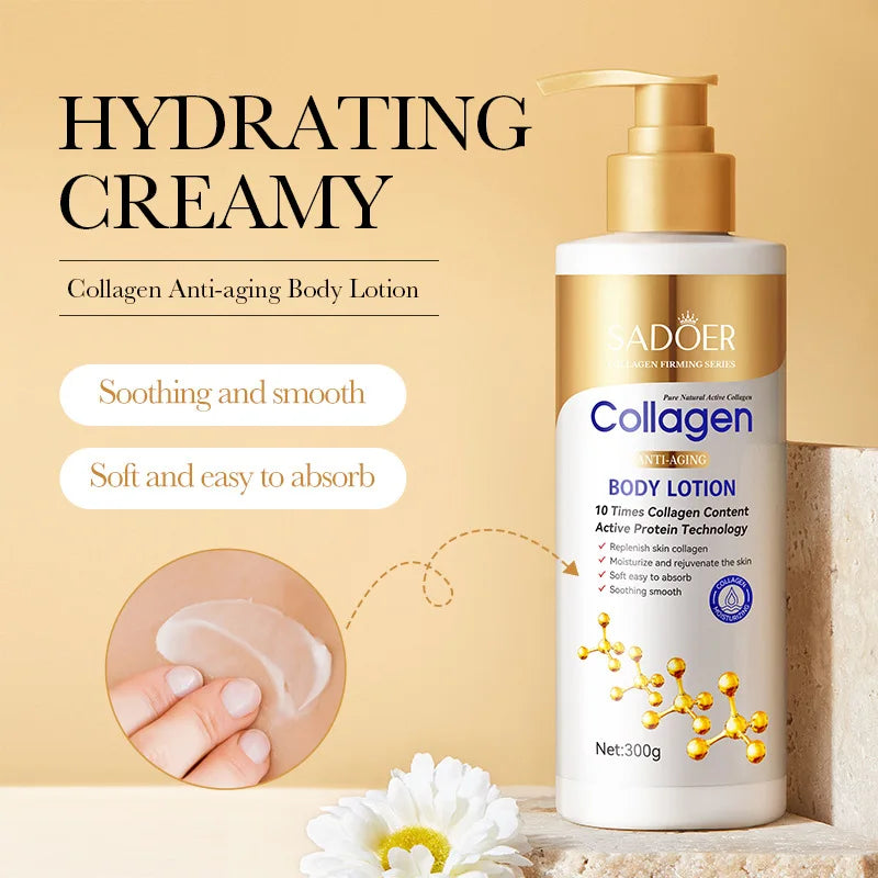Collagen Milk Cream - Brightening Face & Body Moisturizer