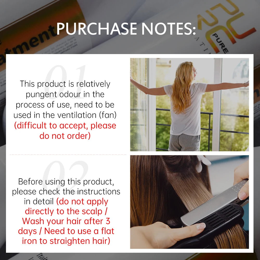 Professional Keratin Shampoo & Conditioner - Smoothing & Damage Repair