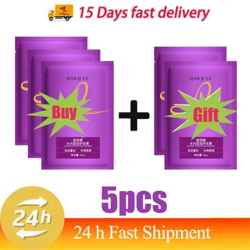 5-Second Magic Keratin & Collagen Hair Mask - Instant Repair for Frizzy & Damaged Hair (3pcs)