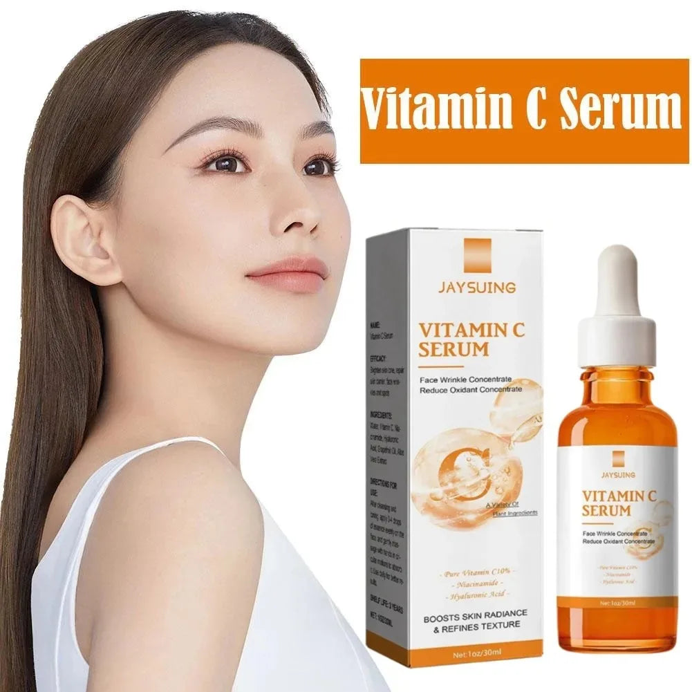 High-Potency Vitamin C Serum: Anti-Aging &amp; Wrinkle Remover Face Essence.