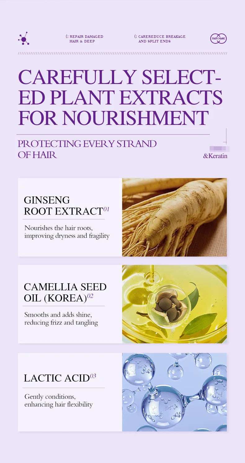 5-Second Magic Hair Mask Travel Pack - Portable Repair for On-the-Go