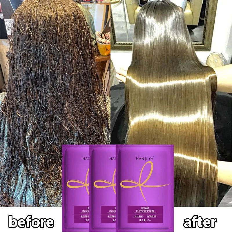 5-Second Magic Keratin & Collagen Hair Mask - Instant Repair for Frizzy & Damaged Hair (3pcs)