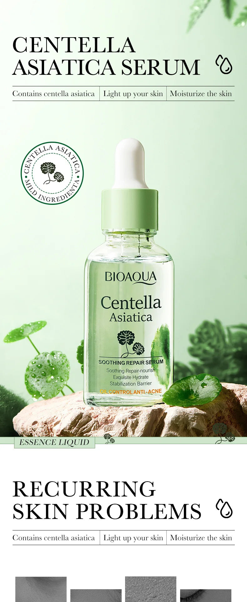 Centella Face Serum - Hydrating & Firming Essence