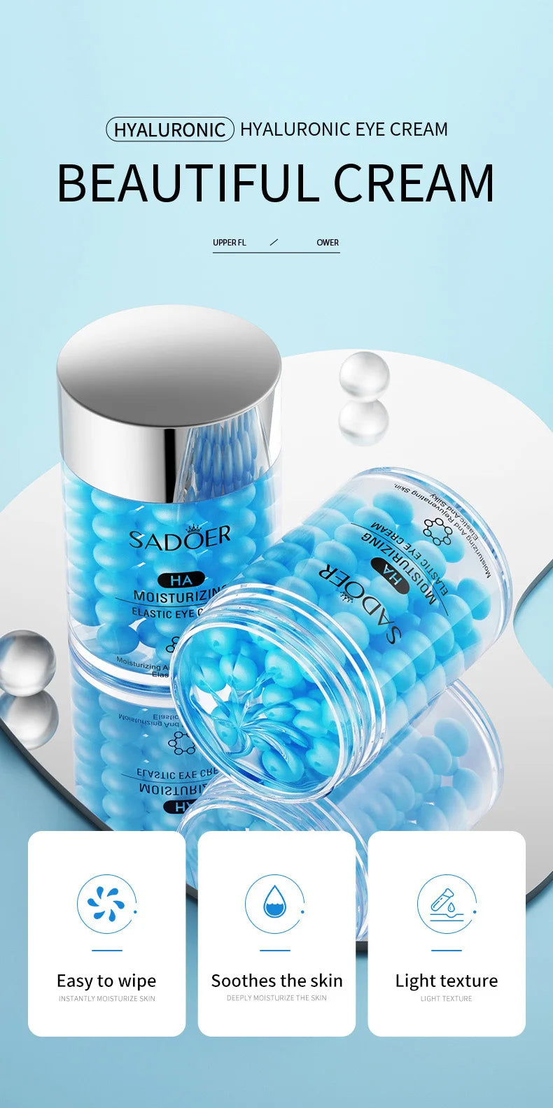 Intensive Eye Recovery Cream - Anti-Dark Circles & Wrinkle Repair