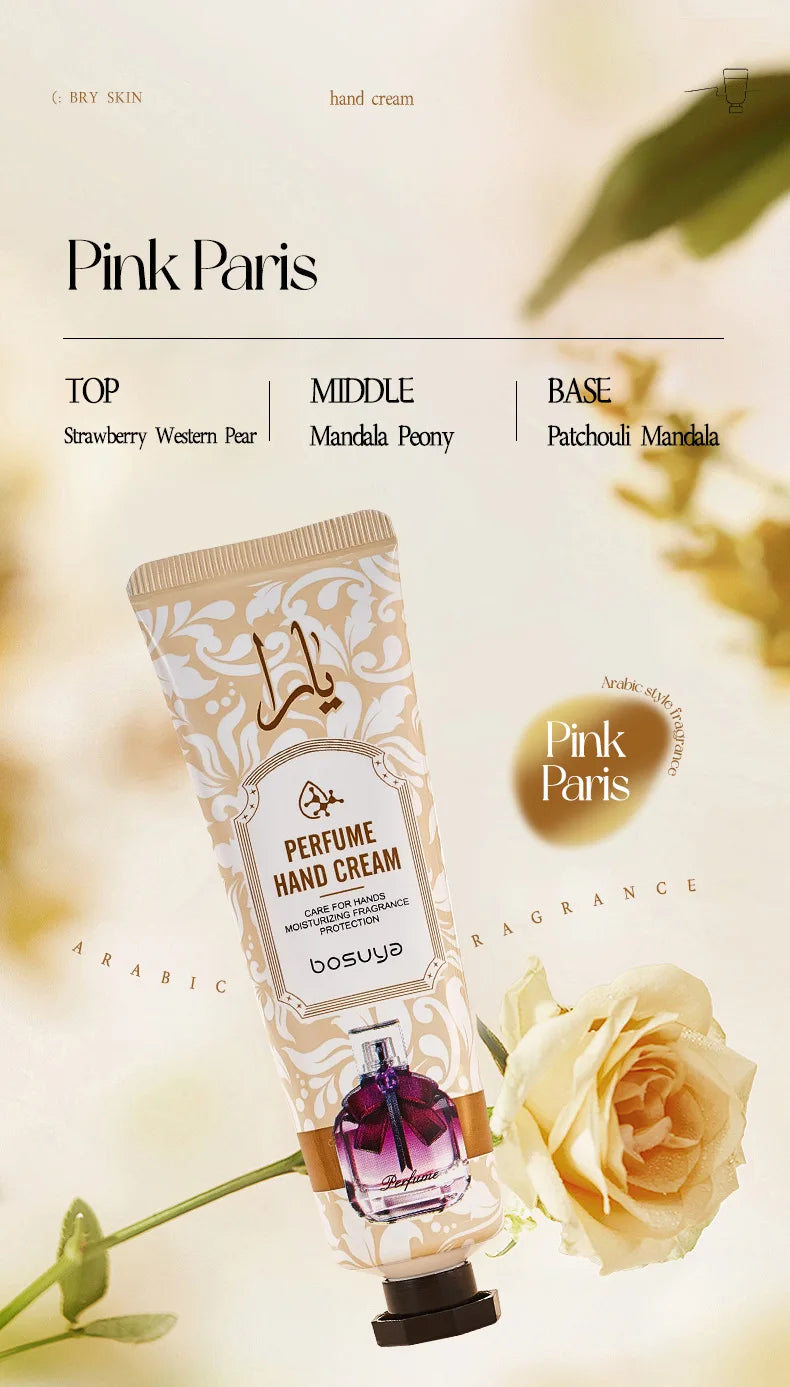 Perfume Hand Cream Set - Moisturizing & Nourishing (5-Pack)