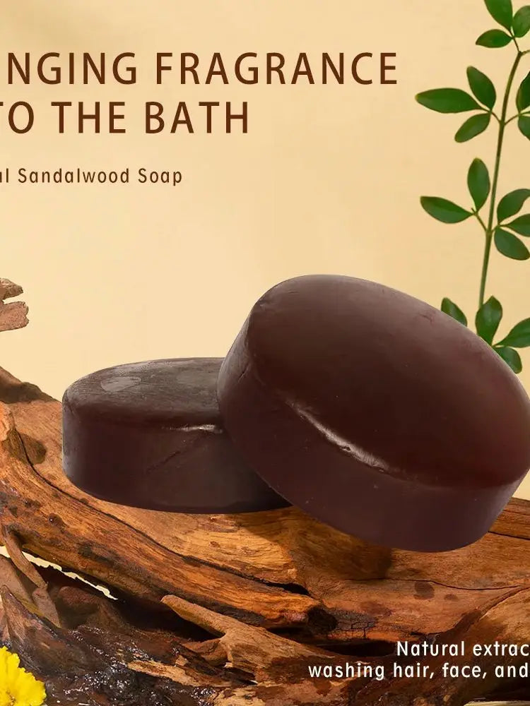 Handmade Essential Oil Soap Set - Sandalwood & Agarwood (2-Pack)