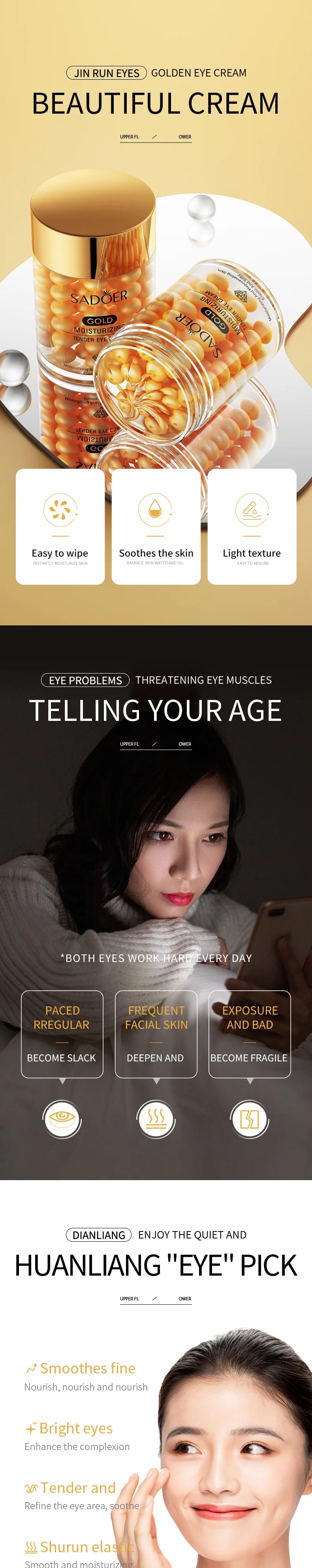 Intensive Eye Recovery Cream - Anti-Dark Circles & Wrinkle Repair