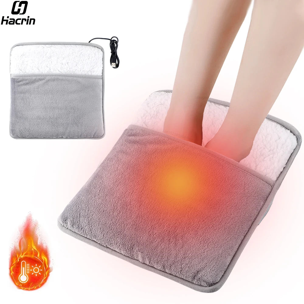 USB Plush Foot Heating Pad