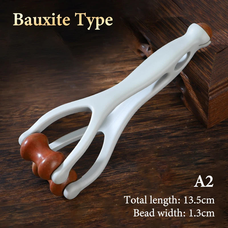 Dual-Row Finger Massage Roller