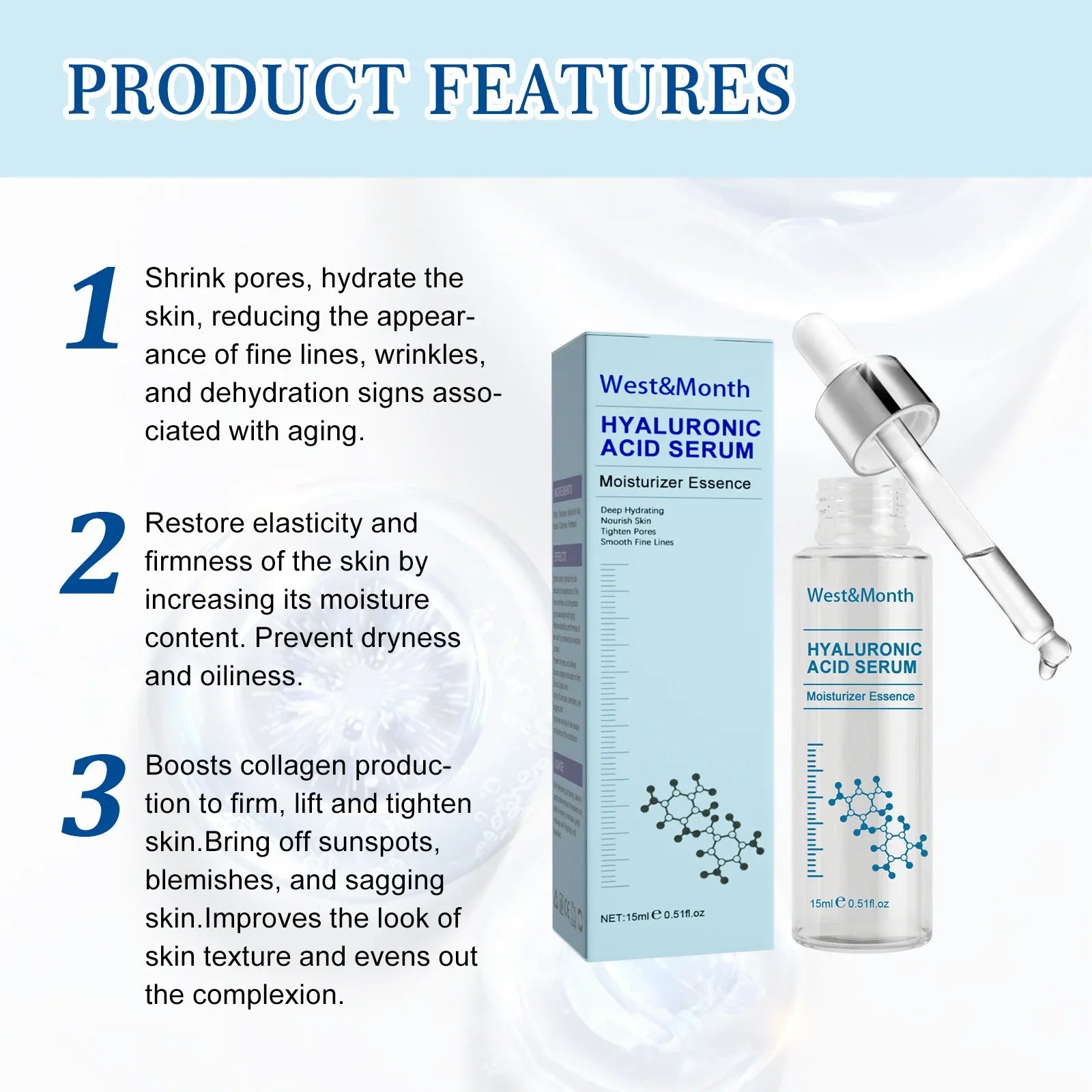 Hyaluronic Acid Serum - Anti-Aging & Deep Hydration