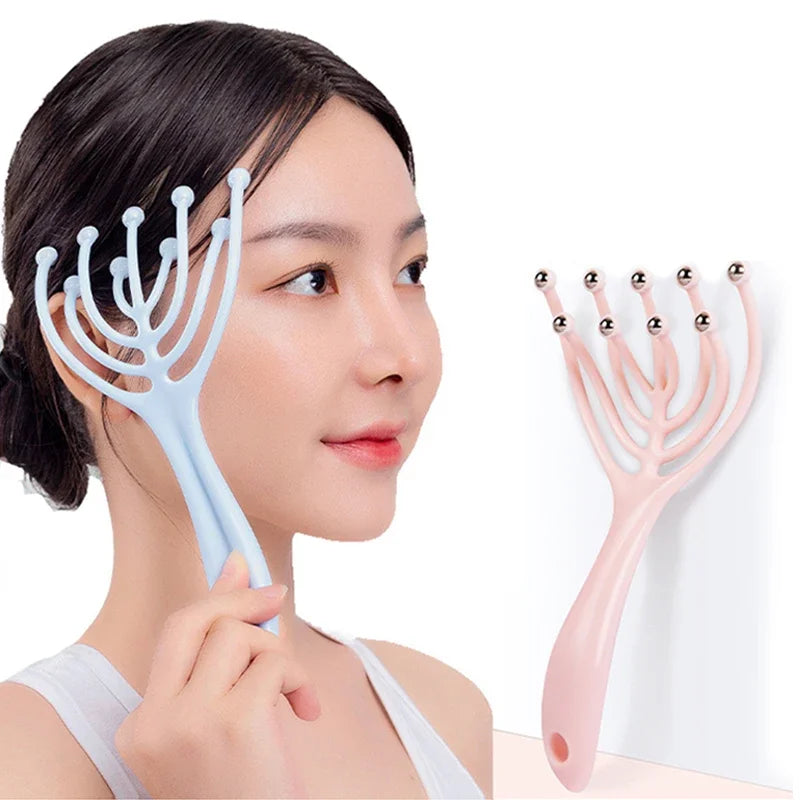 Octopus Head Massage Comb
