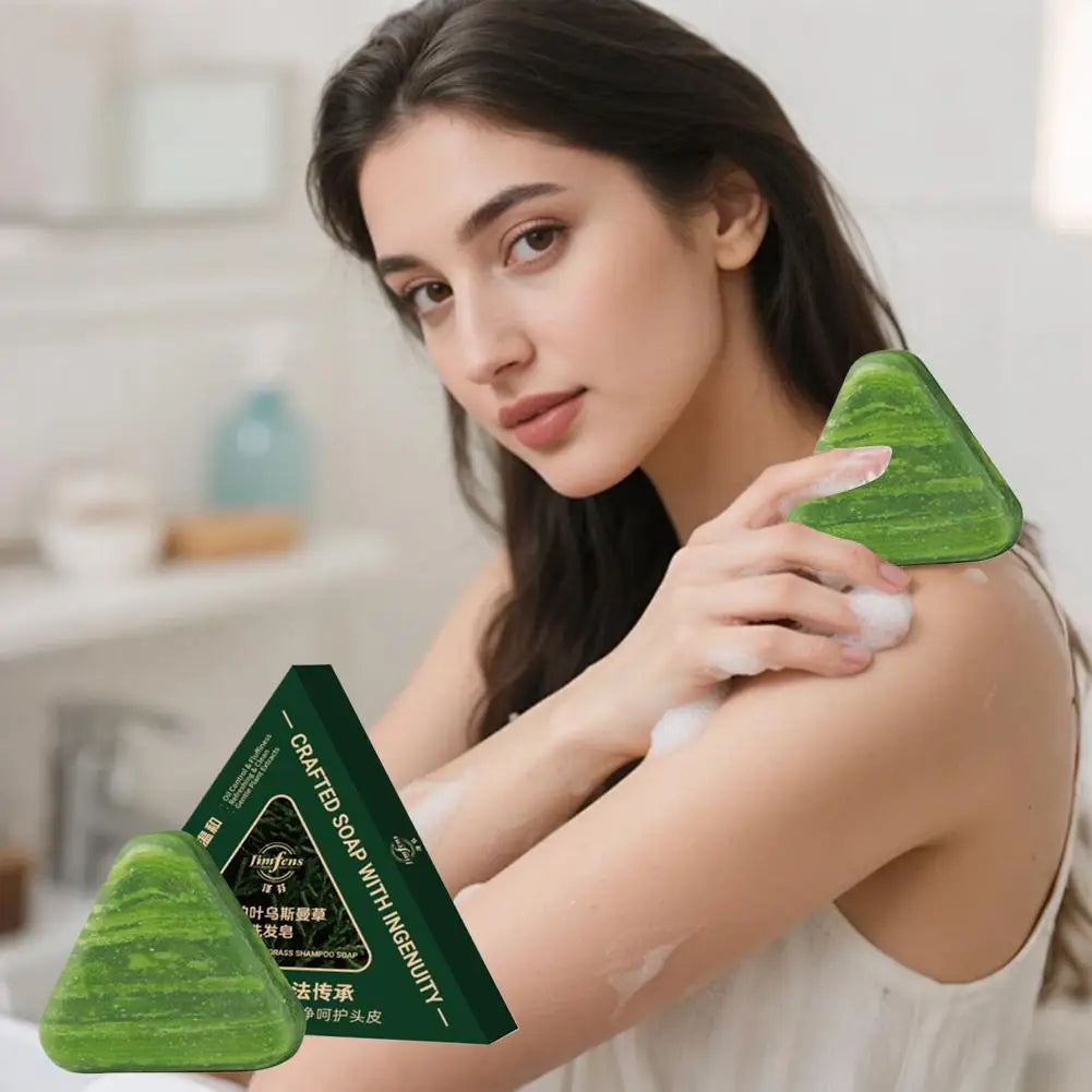 Herbal Shampoo Bar - Cypress & Polygonatum Oil Control Treatment (120g)