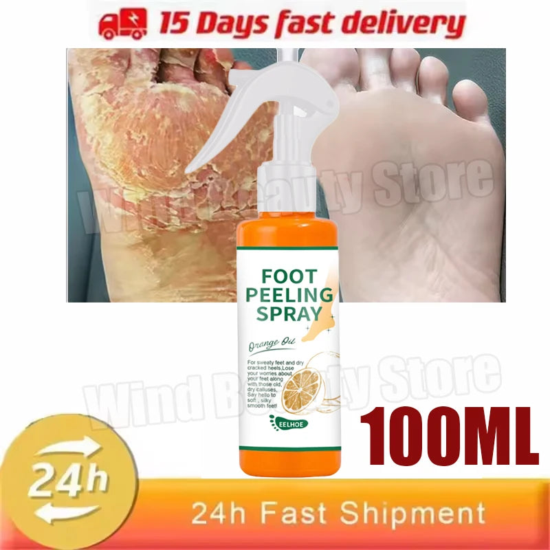 Herbal Foot Cream Spray - Anti-Crack Heel Repair & Exfoliation (100ml)