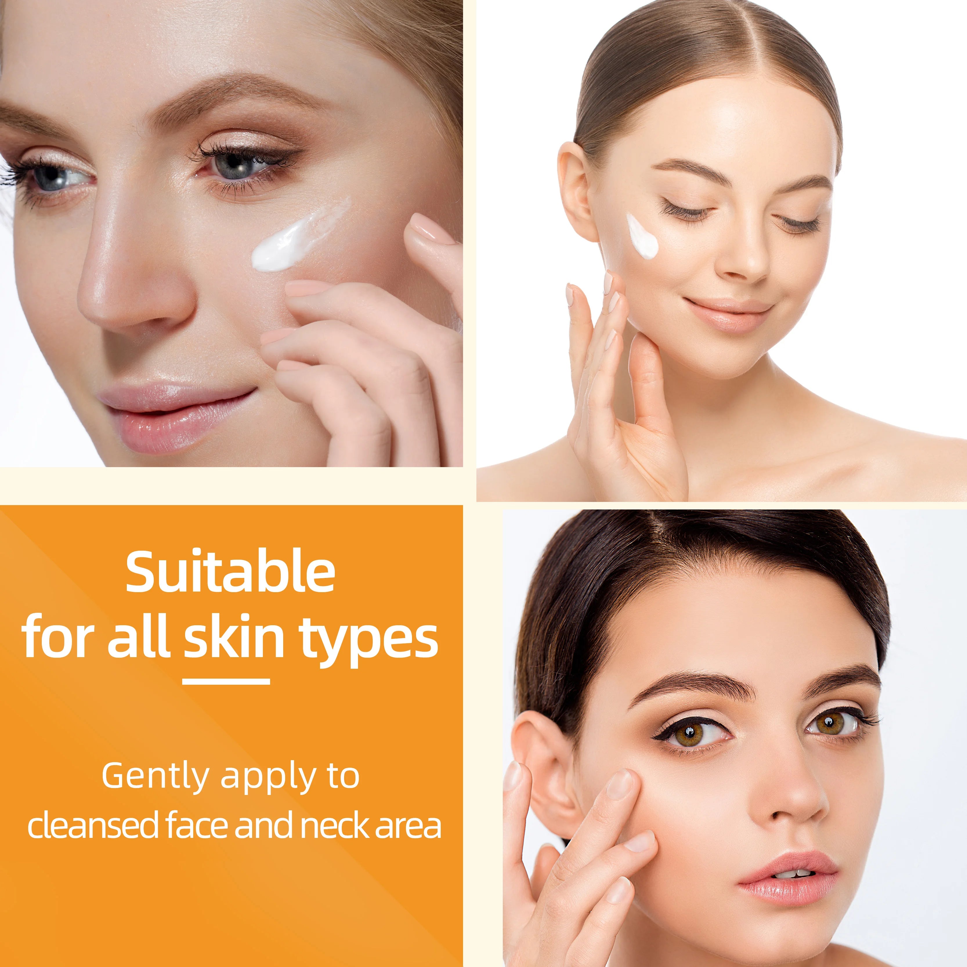 Turmeric & Vitamin C Cream - Lightweight Brightening Face & Neck Treatment