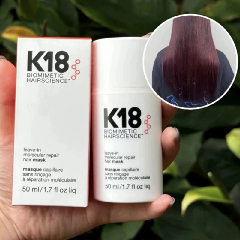 Molecular Repair Leave-In Hair Mask - Deep Keratin Treatment for Healthy Hair