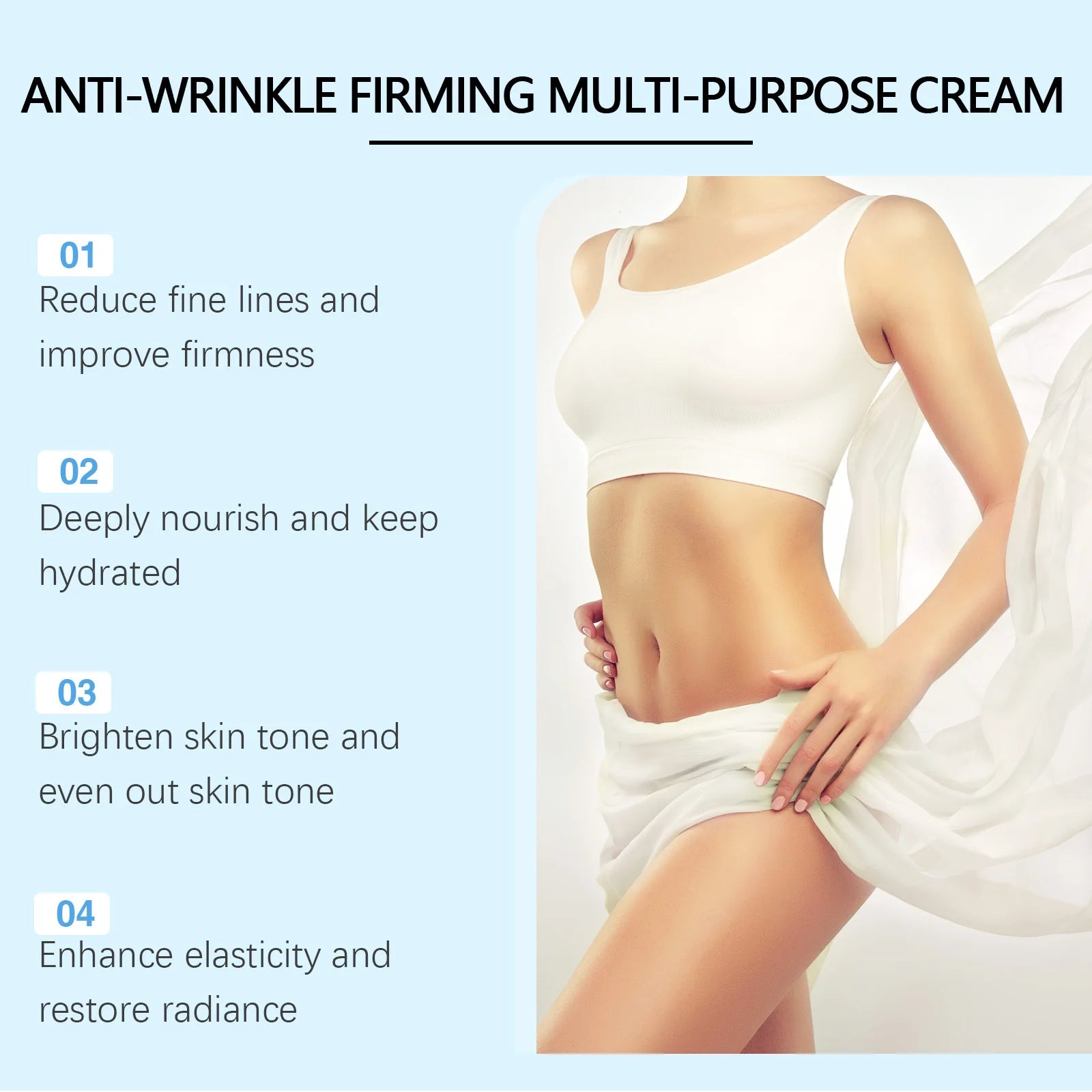 Body Firming Cream - Anti-Aging Lifting & Moisturizing Treatment (60g)