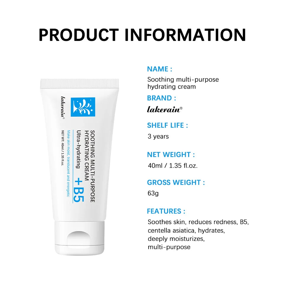 Soothing Hydrating Cream +B5 - Redness Relief & Deep Moisture