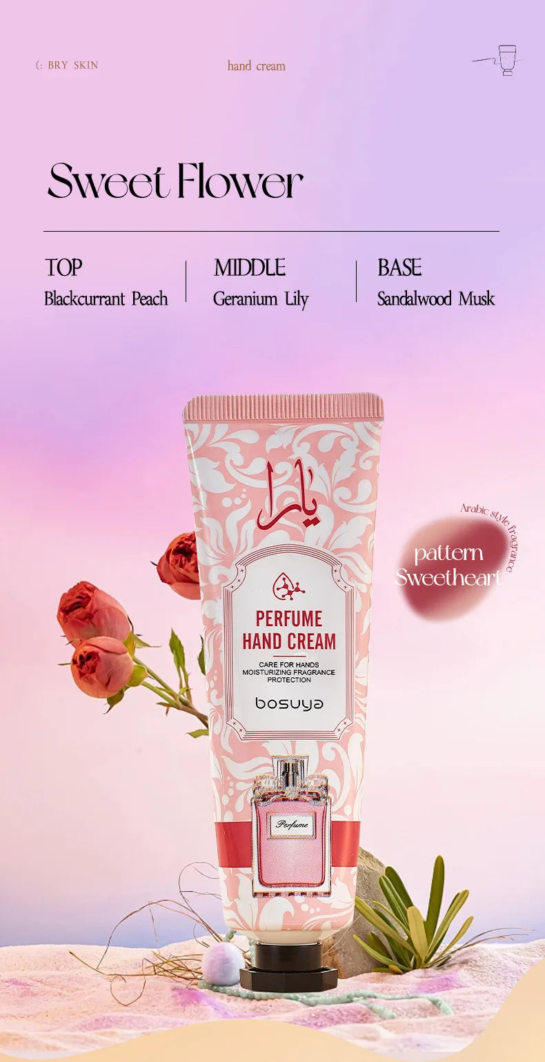 Perfume Hand Cream Set - Moisturizing & Nourishing (5-Pack)